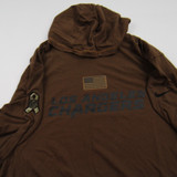 Los Angeles Chargers Nike NFL On Field Long Sleeve Shirt Men's Brown Used 3XL-TOPS-160033