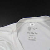 Baltimore Ravens Nike NFL On Field Long Sleeve Shirt Men's White Used 3XL-TOPS-160034