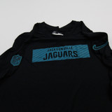 Jacksonville Jaguars Nike NFL On Field Dri-Fit Long Sleeve Shirt Men's Used Black 3XL-TOPS-160047