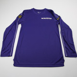 Baltimore Ravens Nike NFL On Field Dri-Fit Long Sleeve Shirt Men's Purple Used S-TOPS-160052