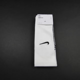 Nike Dri-Fit Socks Men's White New with Tags L ACCS-007409