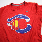 Nike Dri-Fit Short Sleeve Shirt Men's Red Used M TOPS-159025
