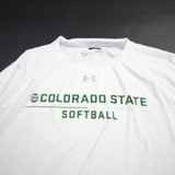 CSU Rams Under Armour Long Sleeve Shirt Women's White Used-TOPS-158946