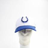 Indianapolis Colts New Era 39thirty Fitted Hat Unisex White Used LXL HATS-014704