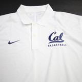 California Golden Bears Nike Dri-Fit Polo Men's White Used XL TOPS-158758