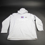 CSU Rams Under Armour Sweatshirt Women's Light Gray Used L-TOPS-158797