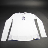 California Golden Bears Under Armour HeatGear Long Sleeve Shirt Women's New White-TOPS-158840