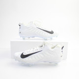 Nike Alpha Menace Football Cleat Men's White Used Multiple Sizes CLEA-014758