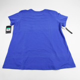 Air Force Falcons Nike Dri-Fit Short Sleeve Shirt Women's Blue New-TOPS-160392