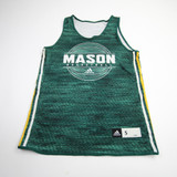 George Mason Patriots adidas Practice Jersey - Basketball Men's Green Used S JRSY-009504
