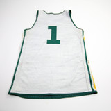 George Mason Patriots adidas Practice Jersey - Basketball Men's Green Used S JRSY-009504