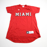 Miami RedHawks adidas Game Jersey - Softball Women's Red Used Multiple Sizes JRSY-009491