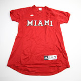 Miami RedHawks adidas Game Jersey - Softball Women's Red Used M JRSY-009495