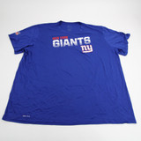 New York Giants Nike NFL On Field Dri-Fit Short Sleeve Shirt Men's 4XL TOPS-160737