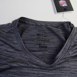 New York Jets Nike NFL On Field Short Sleeve Shirt Women's Gray/Heather New XS-TOPS-160753