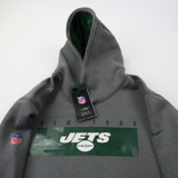 New York Jets Nike NFL On Field Sweatshirt Men's Gray New with Tags XXL TOPS-160137