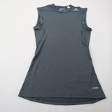 adidas Techfit Compression Top Men's Gray New without Tags Multiple Sizes TOPS-160134
