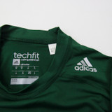 adidas Techfit Compression Top Men's Green New without Tags Multiple Sizes TOPS-160113