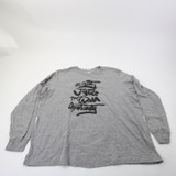 New York Jets Nike NFL On Field Long Sleeve Shirt Men's Gray Used 3XL TOPS-160121