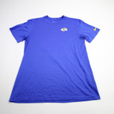 LA Rams Nike NFL On Field Dri-Fit Short Sleeve Shirt Men's Blue Used-TOPS-160394