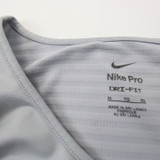 Nike Pro Long Sleeve Shirt Women's Gray Used XL TOPS-160622