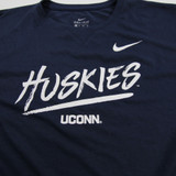 UConn Huskies Nike Dri-Fit Long Sleeve Shirt Women's New with Tags XS TOPS-160950