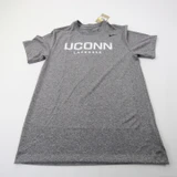UConn Huskies Nike Dri-Fit Short Sleeve Shirt Women's Gray New with Tags S TOPS-160468
