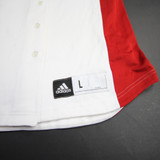 Miami RedHawks adidas Game Jersey - Softball Women's White Used L JRSY-009474