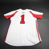 Miami RedHawks adidas Game Jersey - Softball Women's White Used Multiple Sizes JRSY-009473