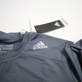 adidas Techfit Compression Top Men's Gray New with Tags Multiple Sizes TOPS-160138
