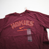 Virginia Tech Hokies Nike Short Sleeve Shirt Men's Maroon New with Tags S TOPS-160238