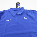 Air Force Falcons Nike Dri-Fit Polo Women's Blue New-TOPS-161048