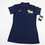 Pittsburgh Panthers Nike Dri-Fit Polo Women's Navy New with Tags XS TOPS-161128