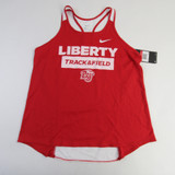 Liberty Flames Nike Sleeveless Shirt Women's Red New with Tags Multiple Sizes TOPS-161149