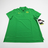Oregon Ducks Nike OnField Polo Women's Green New L-TOPS-161156