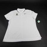 Vanderbilt Commodores Nike Dri-Fit Polo Women's White New with Tags XL TOPS-161157