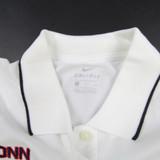 UConn Huskies Nike Dri-Fit Polo Women's White New with Tags S TOPS-161161