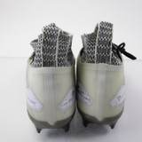 Nike Alpha Menace Football Cleat Men's Off-White Used 12W-CLEA-014792