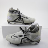 Nike Alpha Menace Football Cleat Men's Off-White Used 12W-CLEA-014792