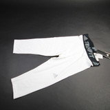adidas Techfit Compression Pants Men's White New with Tags-PNTS-033334