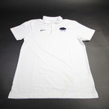 California Golden Bears Nike Polo Men's White Used L TOPS-160607