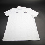 California Golden Bears Nike Polo Men's White Used L TOPS-159288