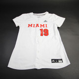 Miami RedHawks adidas Game Jersey - Softball Women's White Used XL JRSY-009511