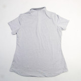 California Golden Bears Under Armour HeatGear Polo Women's Light Gray Used L TOPS-161302