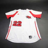 Miami RedHawks adidas Game Jersey - Softball Women's White Used L JRSY-009461