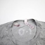 Virginia Tech Hokies Canvas Short Sleeve Shirt Men's Gray Used L-TOPS-161176