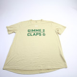 CSU Rams Under Armour Short Sleeve Shirt Men's Gold Used XL-TOPS-160850