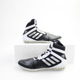 adidas Wrestling Shoe Men's Black/White New without Box 9.5-SHOE-020178