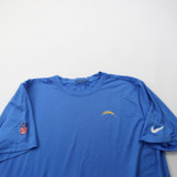 Los Angeles Chargers Nike NFL On Field Dri-Fit Short Sleeve Shirt Men's Used Blue L-TOPS-161208