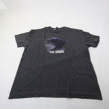 Baltimore Ravens Gildan Short Sleeve Shirt Men's Gray Used XXL TOPS-161198